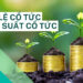 Phân biệt tỷ lệ cổ tức và Lợi suất cổ tức
